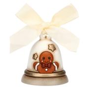 Campanella Thun Limited Edition 2025 con Pepi in ceramica, bianco Thun Addobbi Natalizi