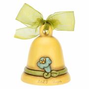 Campanella Thun Pasqua 2023 colore gialla Thun Creazioni ceramiche per casa
