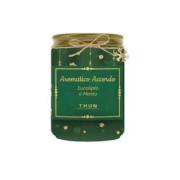 Candela profumata Thun in barattolo piccolo verde, Aromatico accordo Candele Profumate