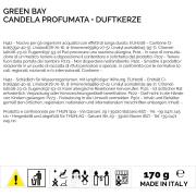 Candela profumata Thun in bicchiere vetro piccolo, profumazione Green bay Candele Profumate e Yankee Candle