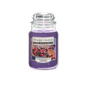 Candela profumata Yankee Candle in giara grande, candela profumata Berry e Cedar Profumazioni per bucato e Candele Yankee Candle