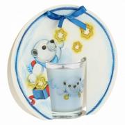 Candela Thun con orso polare Dolce inverno 