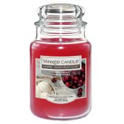 Candela Yankee Candle giara grande, profumazione Cherry Vanilla Yankee Candle Candele Profumate