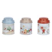Candele in latta Thun, set 3 barattolini con cera profumata Regali d'inverno Candele Profumate e Yankee Candle