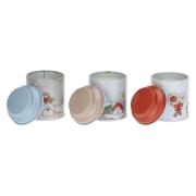 Candele in latta Thun, set 3 barattolini con cera profumata Regali d'inverno Candele Profumate e Yankee Candle