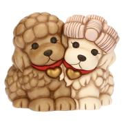 Cane Thun barboncino in coppia affettuosa Thun Animali