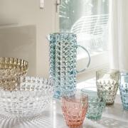 Caraffa Guzzini Tiffany in plastica trasparente colore azzurro Brocche e caraffe