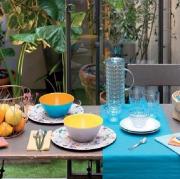 Caraffa Guzzini Tiffany in plastica trasparente colore azzurro Brocche e caraffe