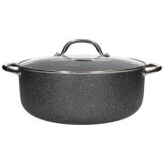 Casseruola antiaderente 24 cm con due manici Big Family, per induzione Pentole e Casseruole