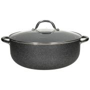 Casseruola antiaderente 32 cm con due manici Big Family, per induzione Pentole e Casseruole