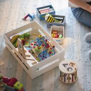Cassetta Guzzini contenitore impilabile portatutto Tidy&Store colore beige cm45x31 Organizzazione e cura della Cucina