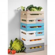 Cassetta Guzzini contenitore impilabile portatutto Tidy&Store My KitChen grigio grande Accessori Cucina Guzzini My Kitchen