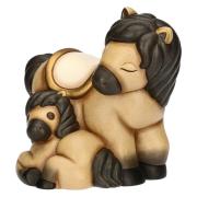 Cavallo Thun Isabella con cucciolo Thun Animali