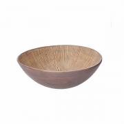 Centrotavola moderno colore noce Tognana wood Fontebasso cm31 Centrotavola moderni e Portafrutta