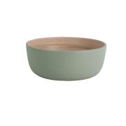 Centrotavola moderno, portafrutta medio Bamboo verde mela Centrotavola moderni e Portafrutta