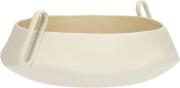 Centrotavola Rituali Domestici serie Portami con asole Centrotavola e Portafrutta in Ceramica