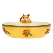 Centrotavola Thun con scoiattolo, portafrutta collezione Fall in love grande Thun Creazioni ceramiche per casa