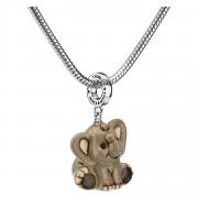 Charm Thun Special Icon elefante con gancio apribile Bigiotteria e Accessori Thun
