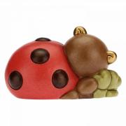 Coccinella Thun 2020 con quadrifoglio cm11 Thun Animali