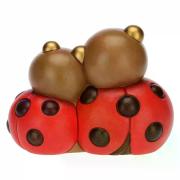 Coccinella Thun con fiore lilla, il regalo perfetto per augurare fortuna e felicitÃ  Thun Animali