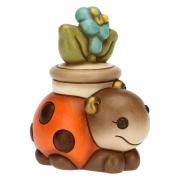 Coccinella Thun con piantina, il regalo perfetto per augurare fortuna e felicitÃ  Thun Animali