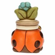 Coccinella Thun con piantina, il regalo perfetto per augurare fortuna e felicitÃ  Thun Animali