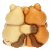 Cokka e Cokko Thun coppia di innamorati con cuore versione media Thun Animali