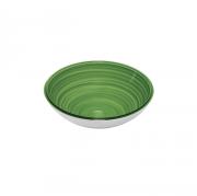 Coppette moderne Guzzini Twist colore verde set 6 ciotole antipasti aperitivo cm14 da design Insalatiere e ciotole cucina