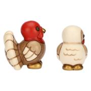 Coppia di Tacchini del presepe Classico Thun Thun Presepe Natalizio