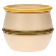 Coprivaso Thun Country con uccellino e girasole medio Thun Creazioni ceramiche per casa