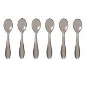 Cucchiaini Guzzini grigio set 6 pezzi caffÃ¨ gelato macedonia Guzzini Gocce