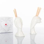 Diffusore Cuorematto Viso Modigliani Profumatori, Scatole Portagioie