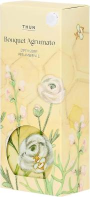 Diffusore Thun in vetro Bouquet agrumato giallo Profumatori, Scatole Portagioie