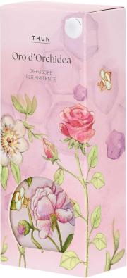 Diffusore Thun in vetro Oro d'orchidea rosa Profumatori, Scatole Portagioie