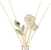 Diffusore Thun in vetro Petali di gelsomino verde Profumatori, Scatole Portagioie