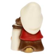Donna alla fontana personaggio del presepe classico Thun, colore rosso 