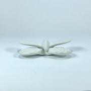 Farfalla Lineasette Ceramiche mini bianca Lineasette Ceramiche