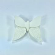 Farfalla Lineasette Ceramiche piccola bianca Lineasette Ceramiche