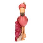 Fenicottero Thun Rose grande con fiore Thun Animali