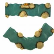 Fiume presepe classico Thun confezione due pezzi dritto e curva 