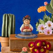 Frida Kahlo Thun, statuetta media ceramica Oggetti Thun da Collezione