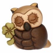 Gufo Thun Lucky con quadrifoglio - Piccolo Thun Animali