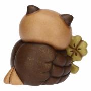 Gufo Thun Lucky con quadrifoglio - Piccolo Thun Animali