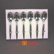 HERVIT CUCCHIAINI CAFFE SET 6 PEZZI Statuette in Porcellana Hervit