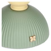 Lampada Thun in porcellana, verde e gialla paralume tessuto Lampade da Tavolo e Lanterne