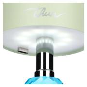 Lampada Thun ricaricabile in cristallo, verde e azzurra Lampade da Tavolo e Lanterne