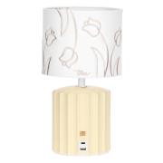 Lampada Thun tech USB-C con ricamo, gialla Lampade da Tavolo e Lanterne