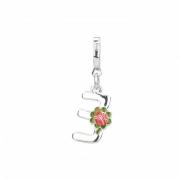 Lettera E Charm Thun con gancio apribile