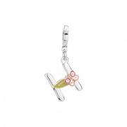 Lettera H Charm Thun con gancio apribile