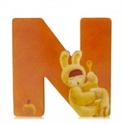 LETTERA N Lettere in Legno Thun e Wall Stickers